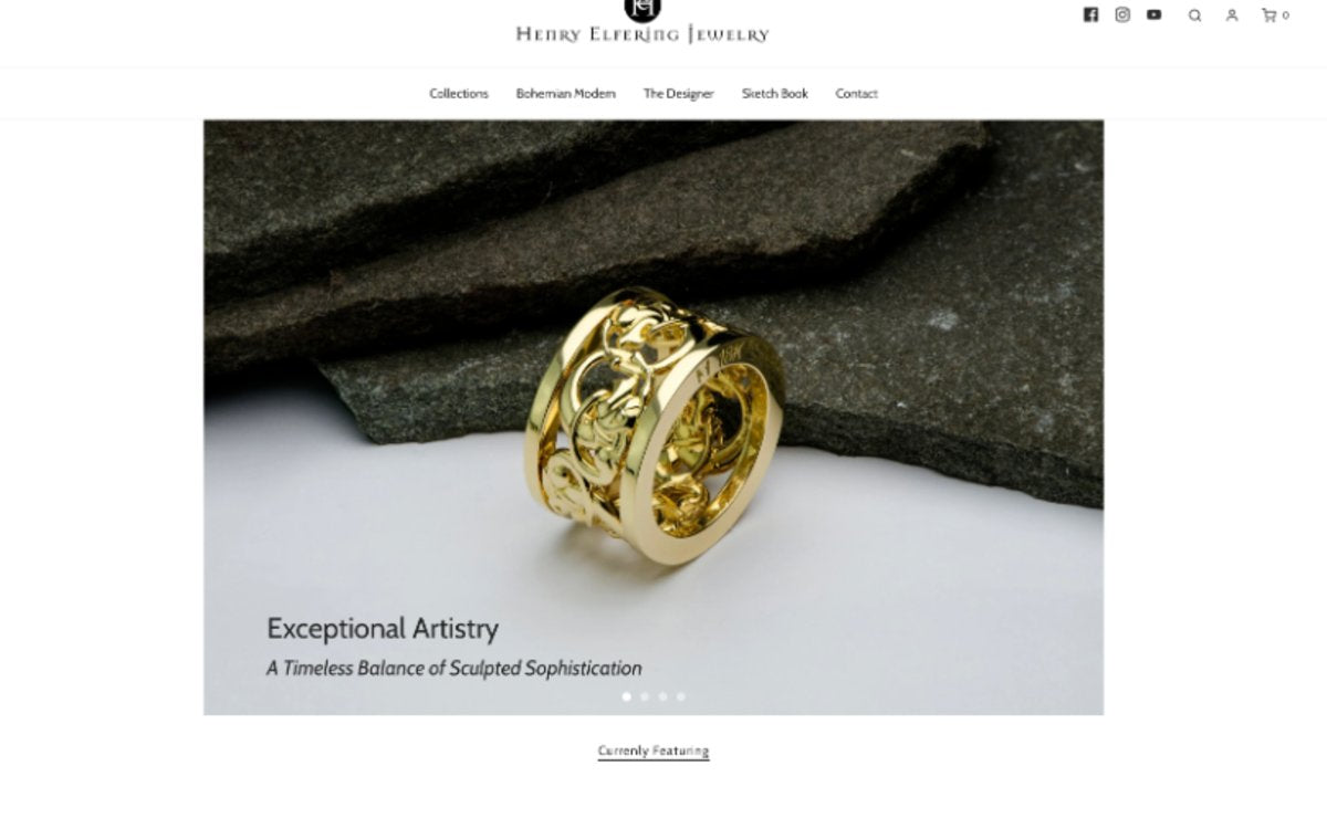 Henry Elfering Jewelry before